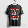 Officials Ben Johnson And Caleb Williams Good Better Best Christmas Football Ugly Pattern Premium T-Shirts, Hoodie,...