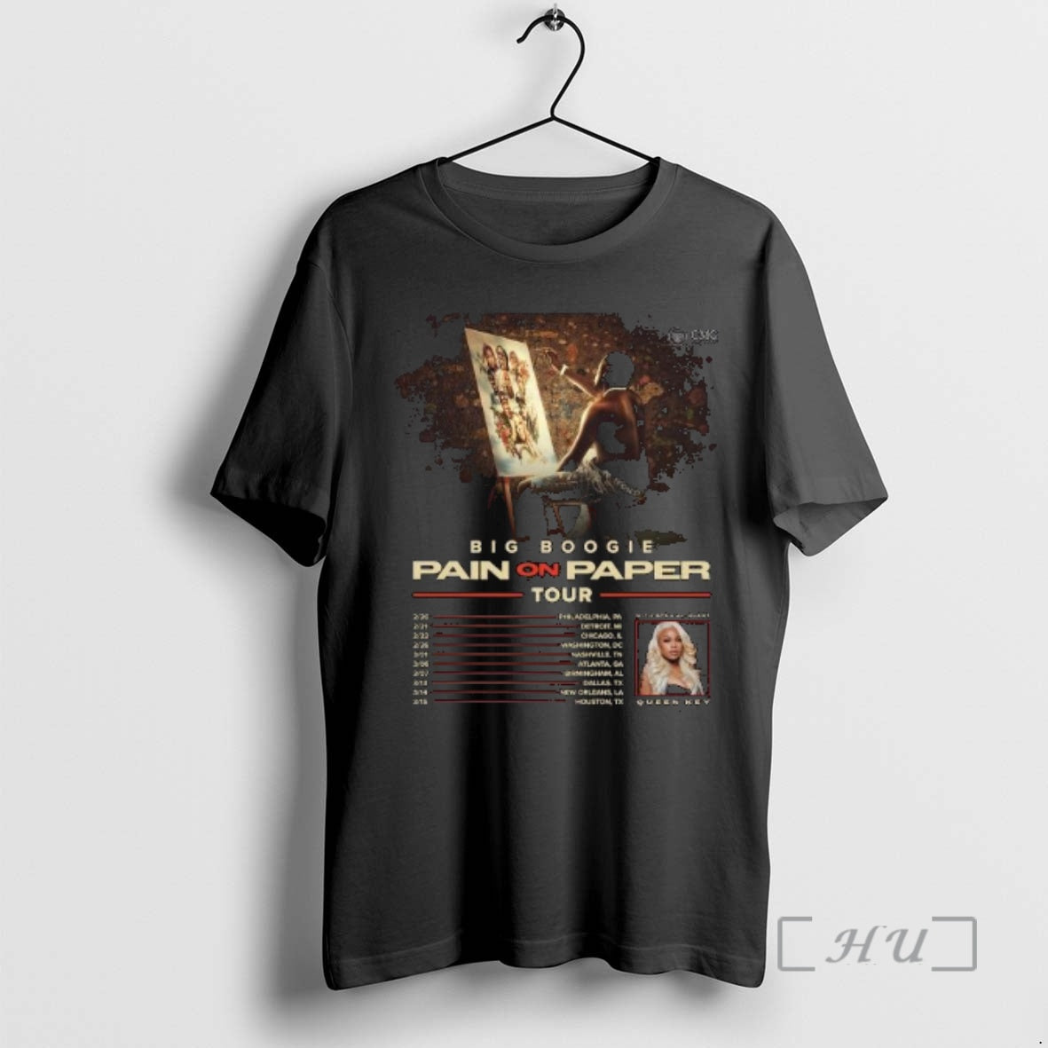 Officials Big Boogie Launching Pain On Paper Tour 2026 T-Shirts, Hoodie, Sweatshirt | InkRitualCo.com