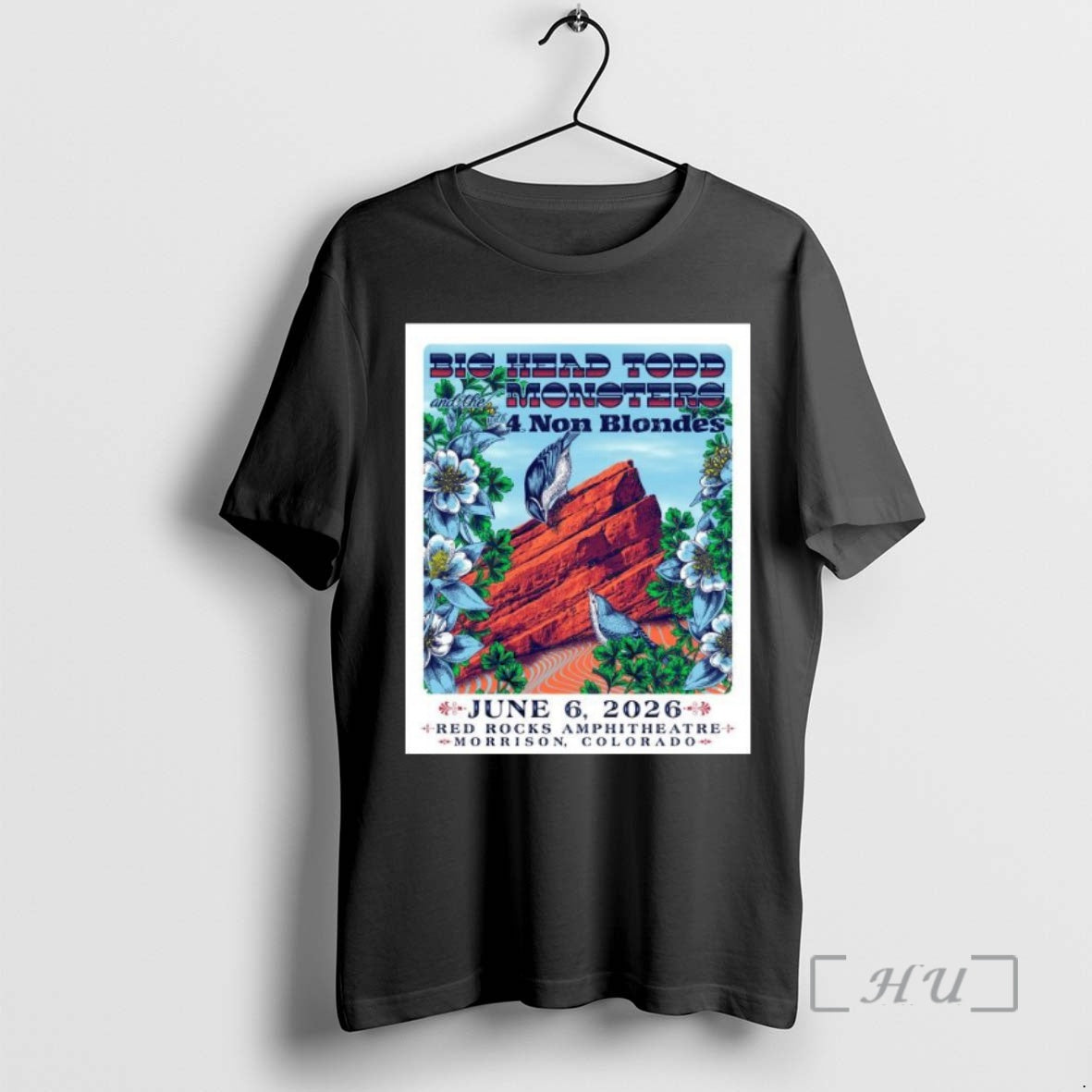 Officials Big Head Todd And The Monsters With 4 Non Blondes June 6 2026 Premium T-Shirts, Hoodie, Sweatshirt