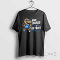 Officials Big Roars In Detroit Lions Dinosaur Cartoon Funny T-Shirts, Hoodie, Sweatshirt | InkRitualCo.com