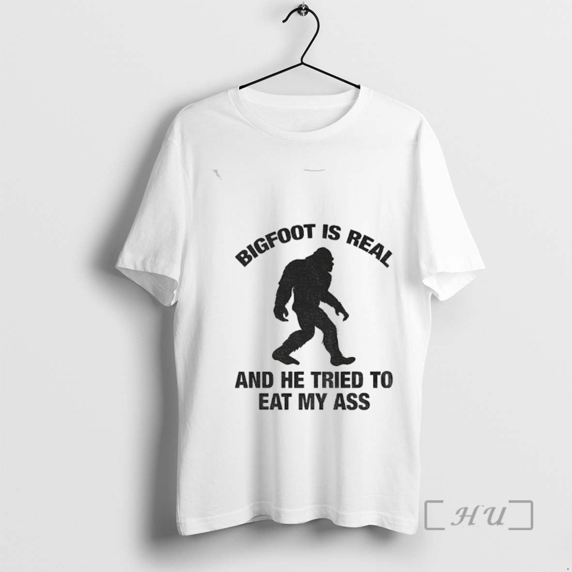 Officials Bigfoot Is Real And He Tried To Eat My Ass Premium T Shirts Sweater Hoodie, Sweatshirt | InkRitualCo.com