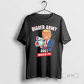 Officials Bigger Army 2027 Build It Trump T-Shirts, Hoodie, Sweatshirt | InkRitualCo.com
