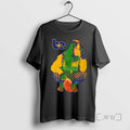 Officials Billie Eilish Color Pop Crouching Portrait Art T-Shirts, Hoodie, Sweatshirt | InkRitualCo.com