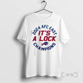 Officials Bills 2025 Afc East Champions Its A Lock T-Shirts, Hoodie, Sweatshirt | InkRitualCo.com
