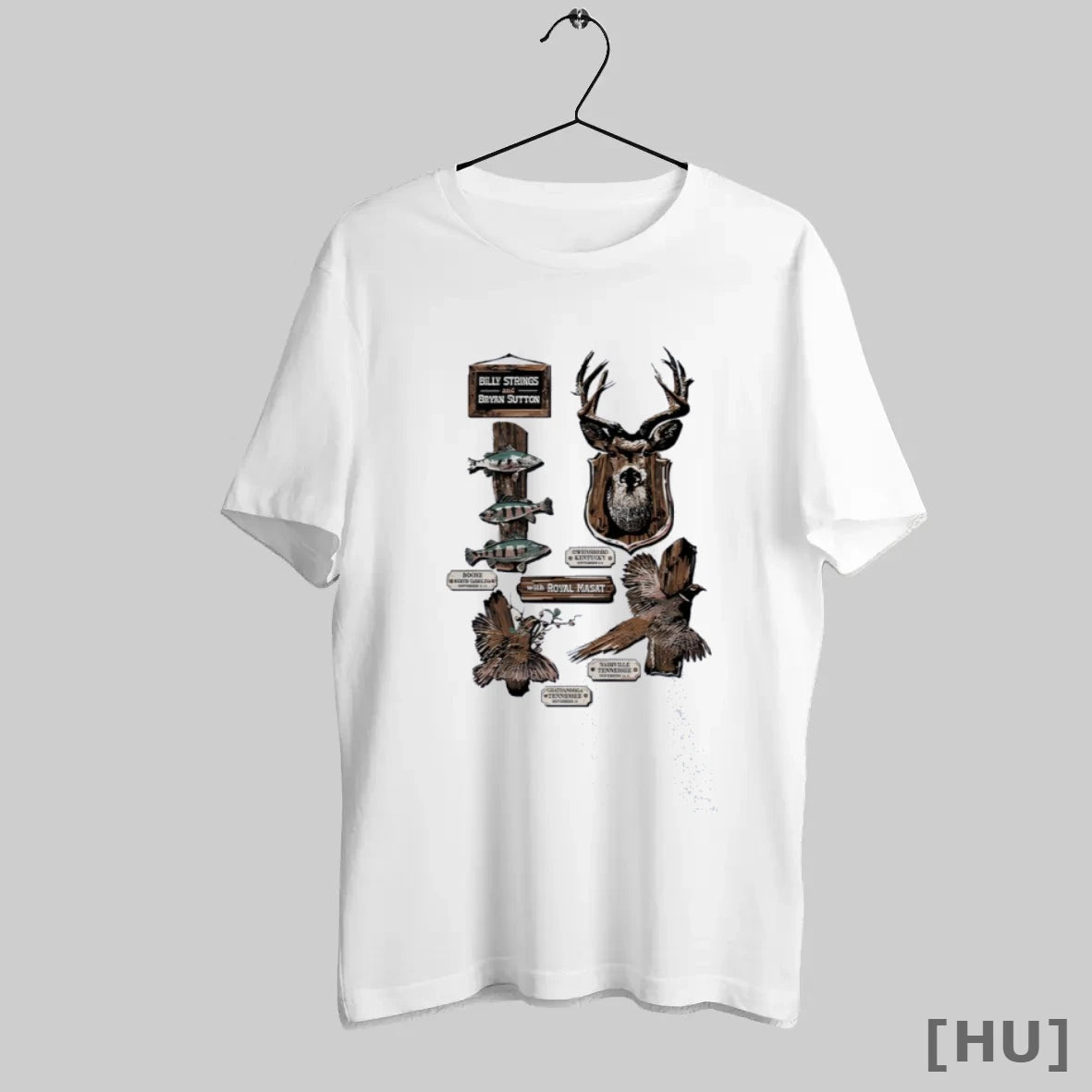 Officials Billy Strings And Bryan Sutton With Royal Masat Taxidermy 25 Animals Graphic T-Shirts, Hoodie, Sweatshirt