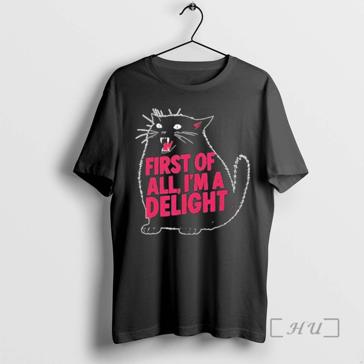 Officials Black Cat First Of All Im A Delight T-Shirts, Hoodie, Sweatshirt | InkRitualCo.com