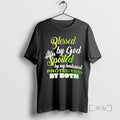Officials Blessed By God Spoiled By My Husband Protected By Both Premium T Shirts Sweater Hoodie, Sweatshirt