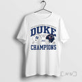 Officials Blue Devil Vs Cavaliers Duke 2025 Acc Football Champs Score Premium T Shirts Sweater Hoodie, Sweatshirt
