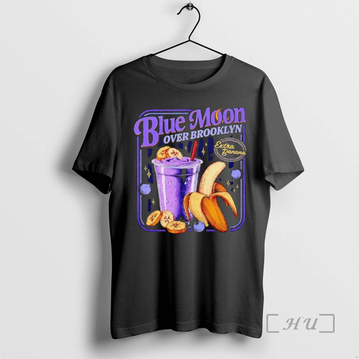 Officials Blue Moon Over Brooklyn Extra Banana Graphic T-Shirts, Hoodie, Sweatshirt | InkRitualCo.com