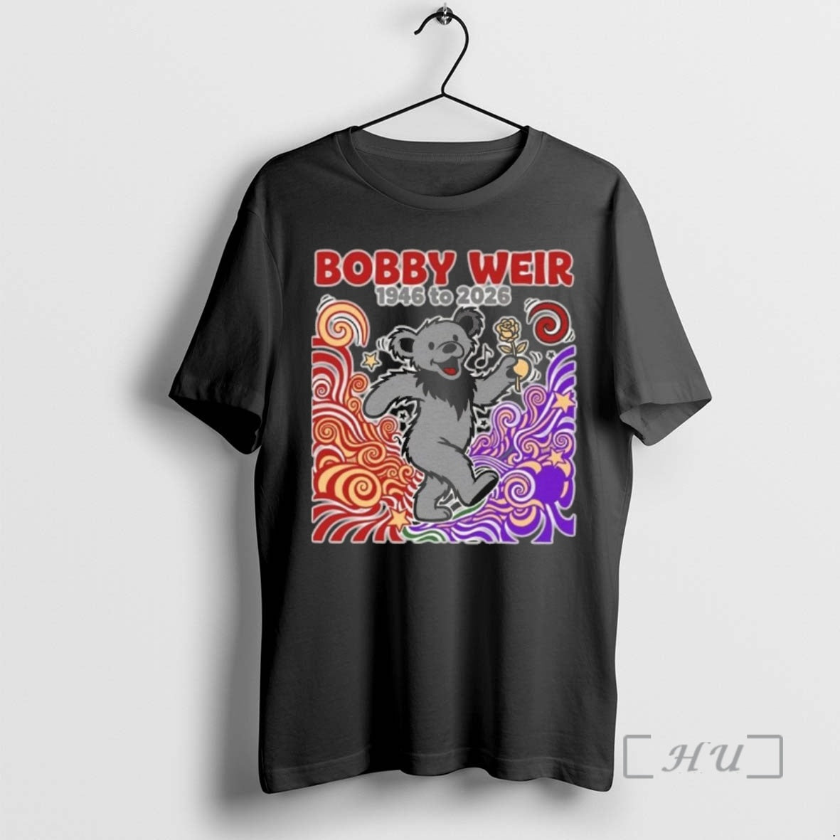 Officials Bobby Weir Dead Bear 1946 2026 Memorial T-Shirts, Hoodie, Sweatshirt | InkRitualCo.com