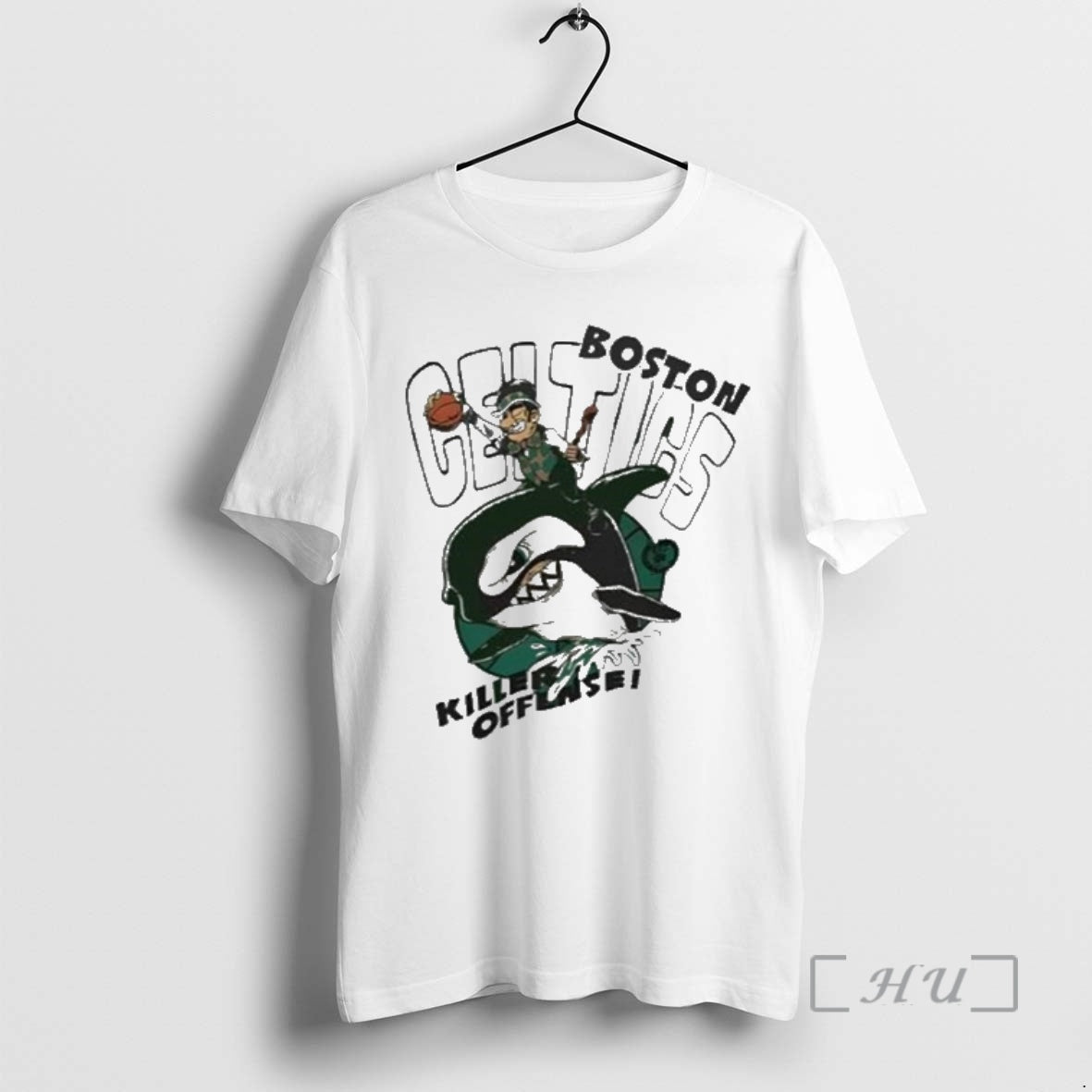 Officials Boston Celtics Killer Offense Mascot T-Shirts, Hoodie, Sweatshirt | InkRitualCo.com