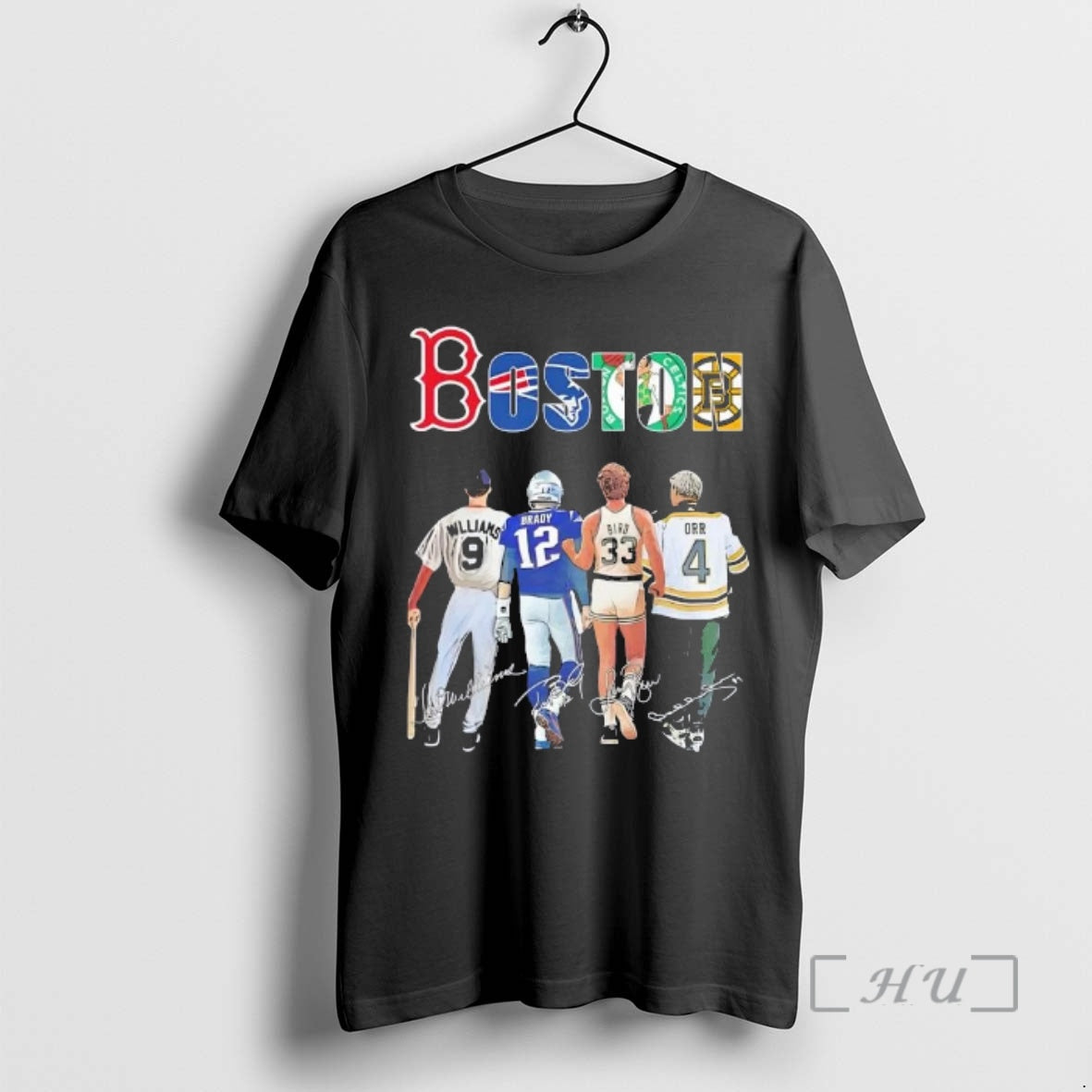 Officials Boston City Sports Legends Williams Brady Bird Orr Signatures T-Shirts, Hoodie, Sweatshirt | InkRitualCo.com