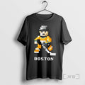 Officials Boston Hockey 8 Bit Video Games T-Shirts, Hoodie, Sweatshirt | InkRitualCo.com