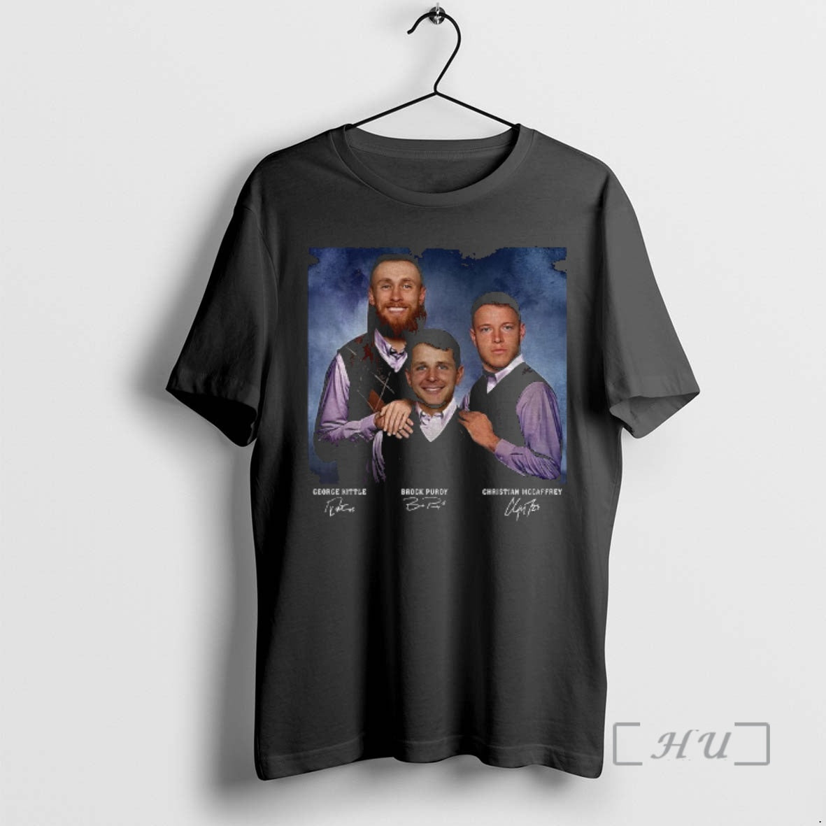 Officials Brock Purdy Christian Mccaffrey George Kittle Football San Francisco Step Bros Premium T Shirts Hoodie, Sweatshirt