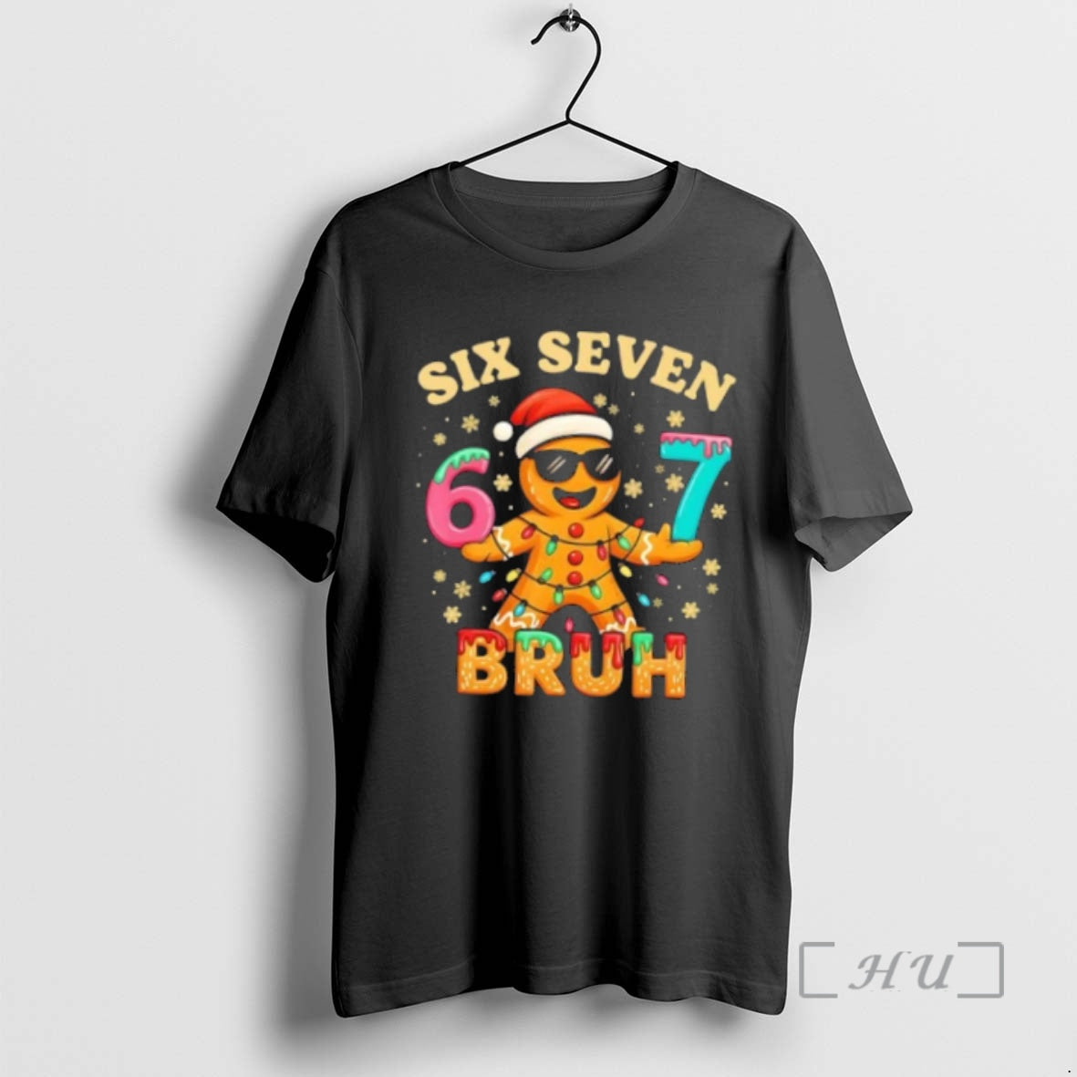 Officials Bruh 67 Christmas Six Seven Gingerbread T-Shirts, Hoodie, Sweatshirt | InkRitualCo.com