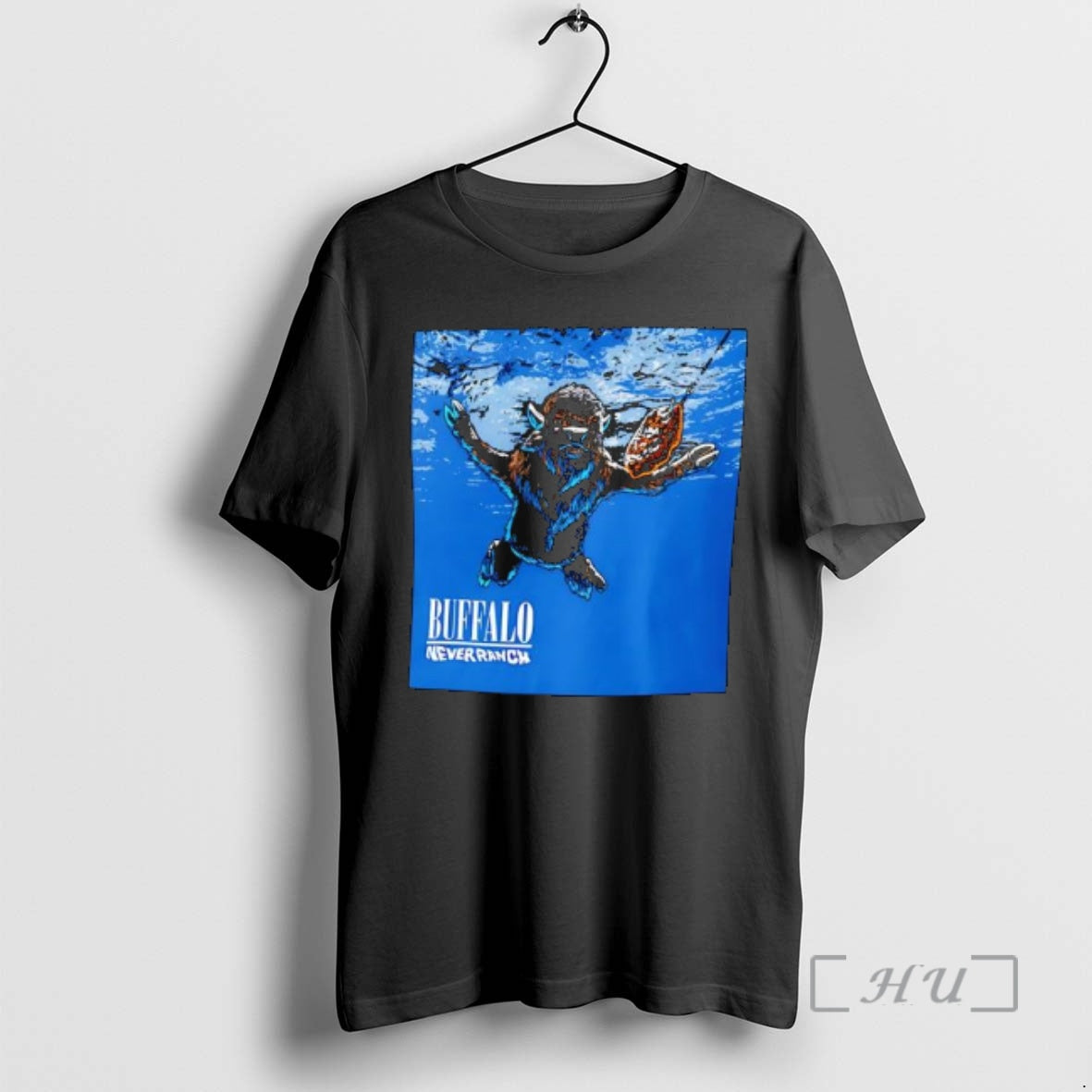 Officials Buffalo Never Ranch Buffalo Swimming Underwater T-Shirts, Hoodie, Sweatshirt | InkRitualCo.com