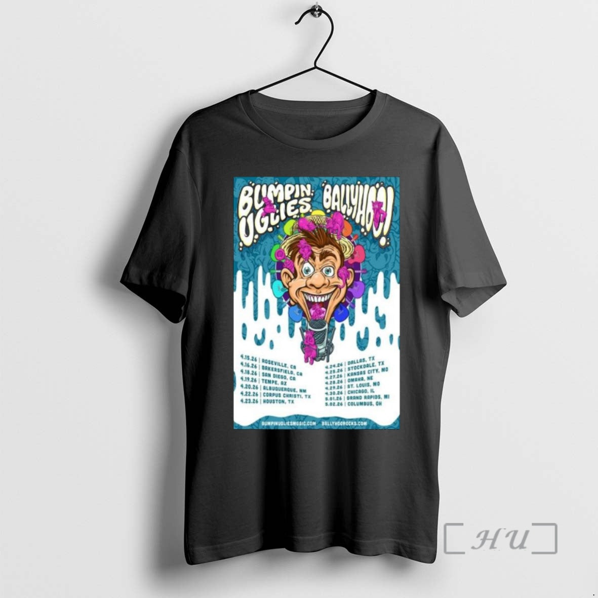 Officials Bumpin Uglies And Ballyhoo Usa Tour 2026 T-Shirts, Hoodie, Sweatshirt | InkRitualCo.com