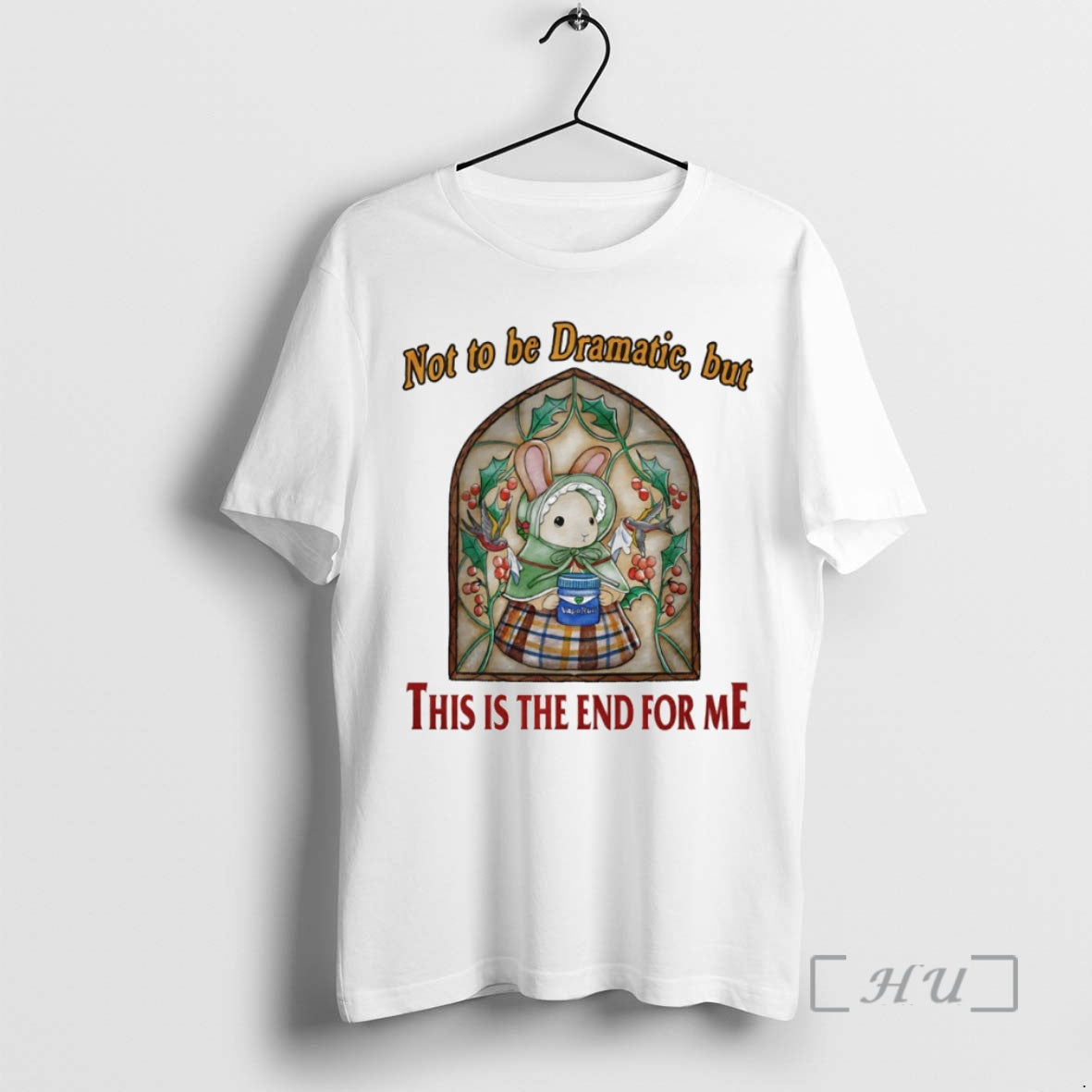 Officials Bunny Not To Be Dramatic But This Is The End For Me Circle Premium T-Shirts, Hoodie, Sweatshirt | InkRitualCo.com