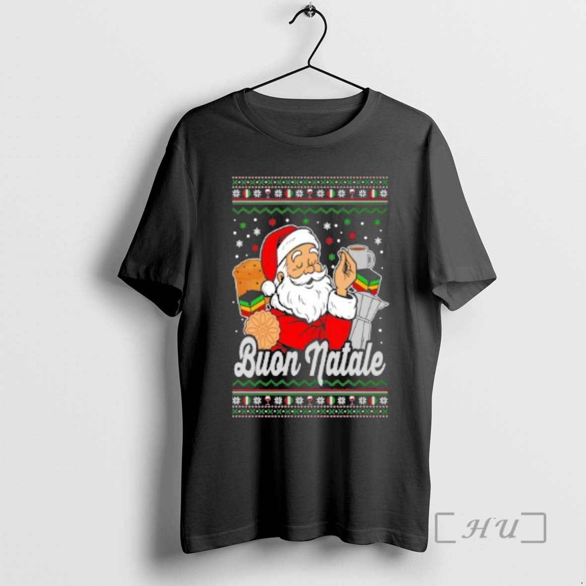 Officials Buon Natale Italian Santa Claus Ugly Christmas Sweat T-Shirts, Hoodie, Sweatshirt | InkRitualCo.com