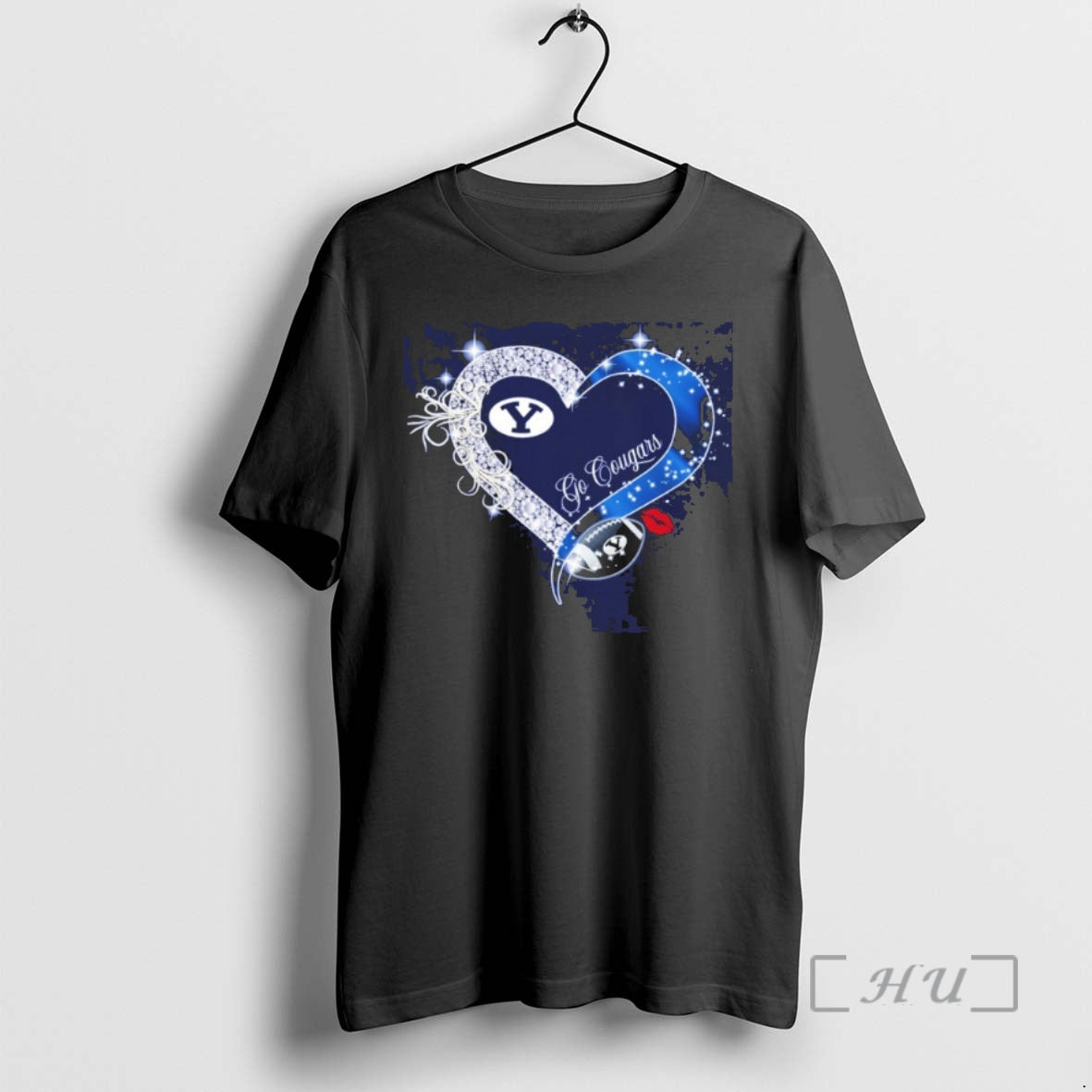 Officials Byu Heart Go Cougars Baseball T-Shirts, Hoodie, Sweatshirt | InkRitualCo.com