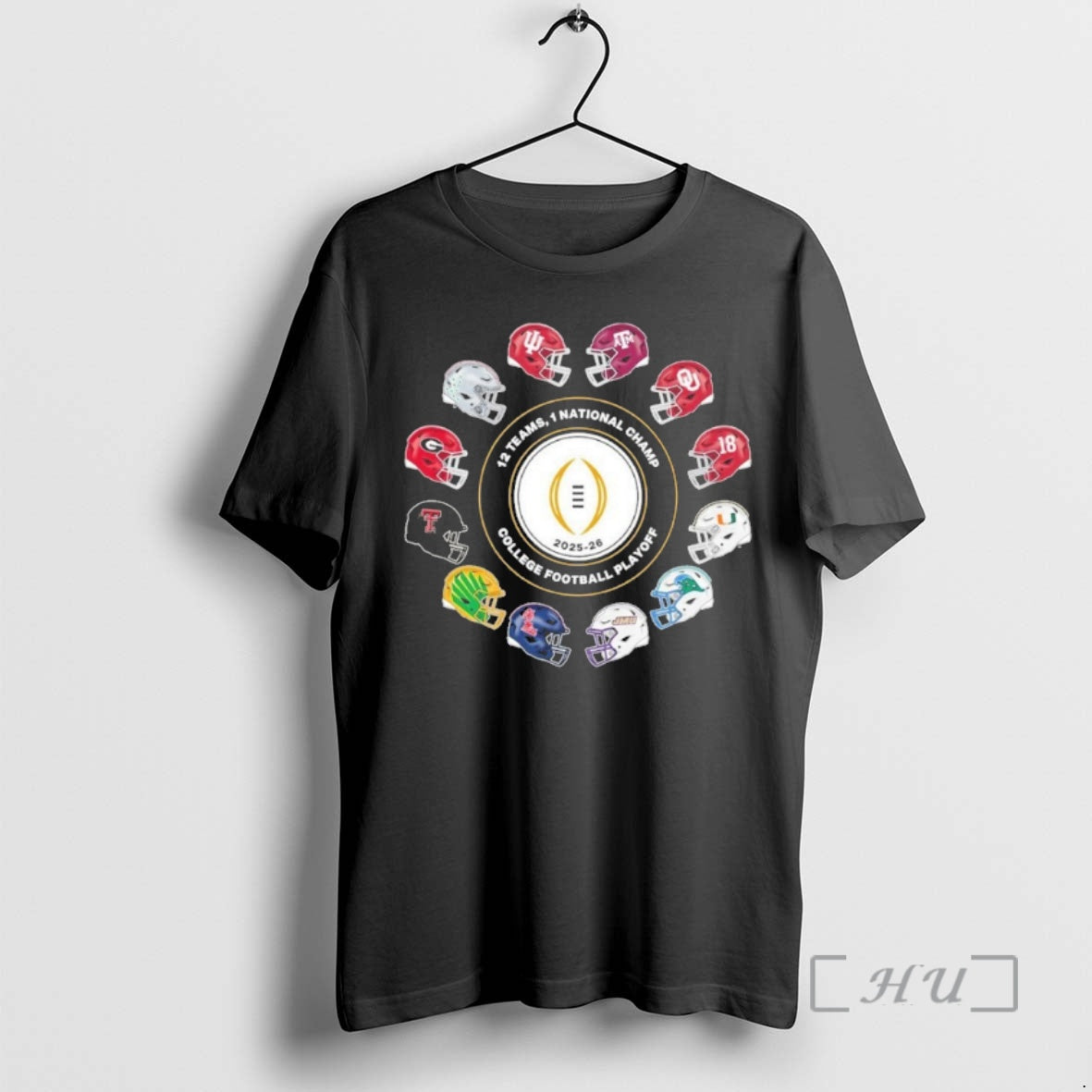 Officials Cfp 2025 2026 Exclusive 12 Teams Playoff Helmets T-Shirts, Hoodie, Sweatshirt | InkRitualCo.com