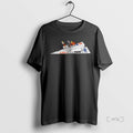 Officials Cactus Jack X Virgil Abloh Arch Paper Plane Double Sided Graphic Premium T Shirts Hoodie, Sweatshirt
