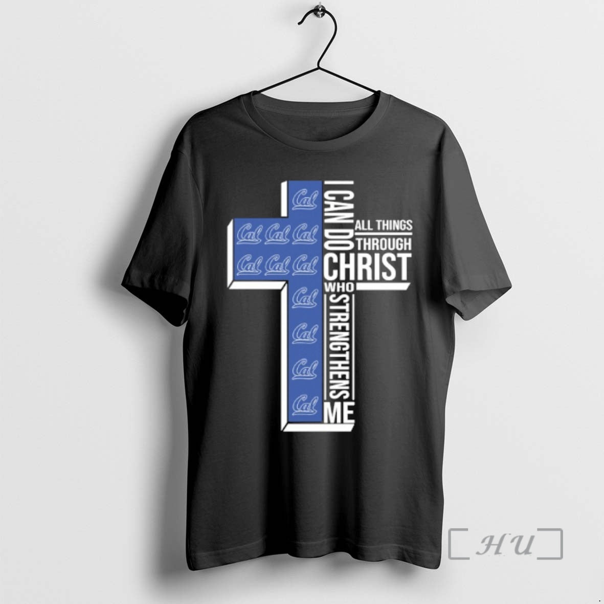 Officials California Golden Bears Cross I Can Do All Things Through Christ Who Strengthen Me T-Shirts, Hoodie, Sweatshirt