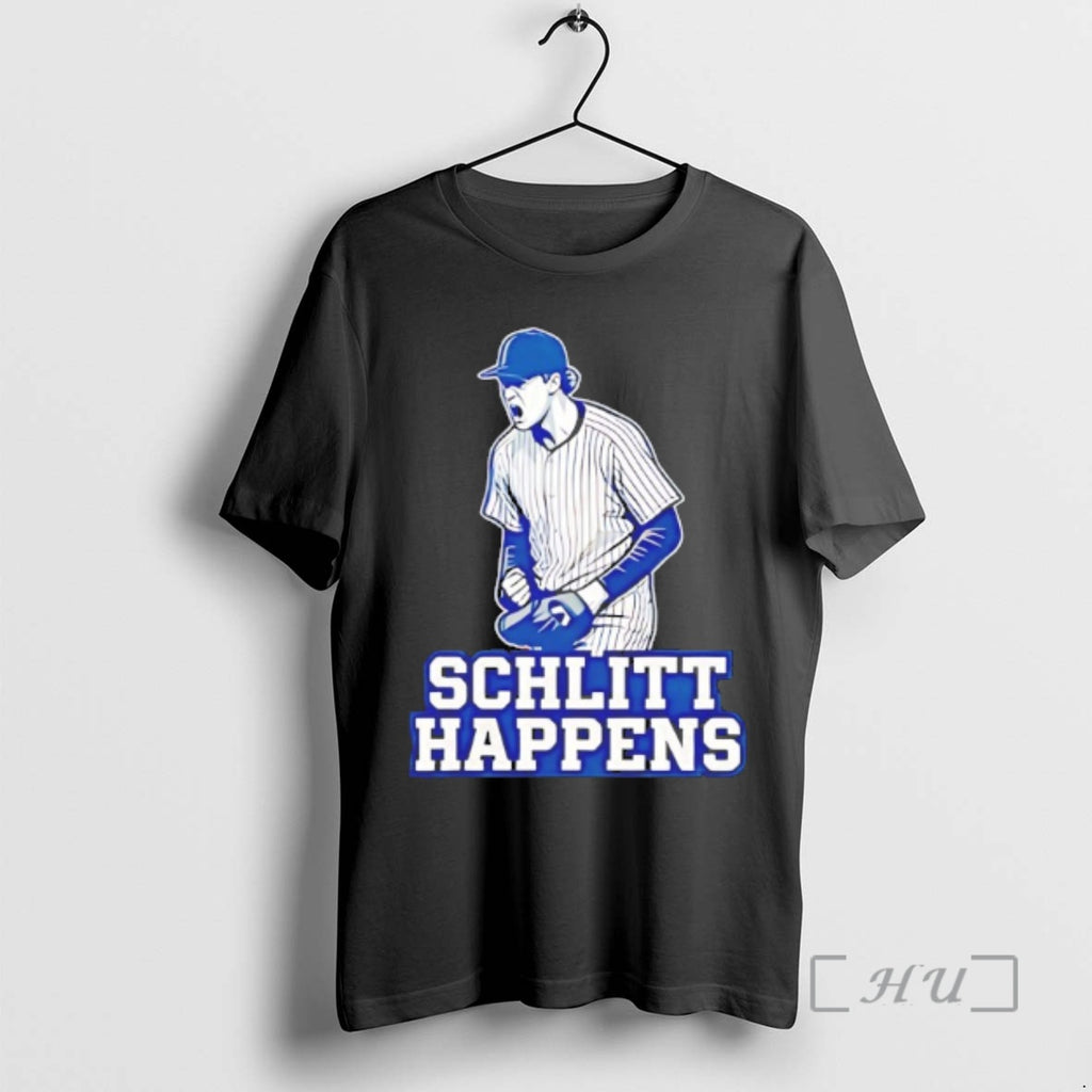 Officials Cam Schlittler Schlitt Happens T-Shirts, Hoodie, Sweatshirt | InkRitualCo.com