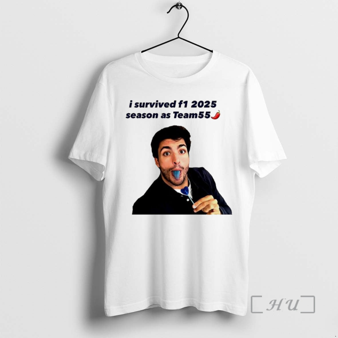 Officials Carlos Sainz I Survived F1 2025 Season As Team55 T-Shirts, Hoodie, Sweatshirt | InkRitualCo.com