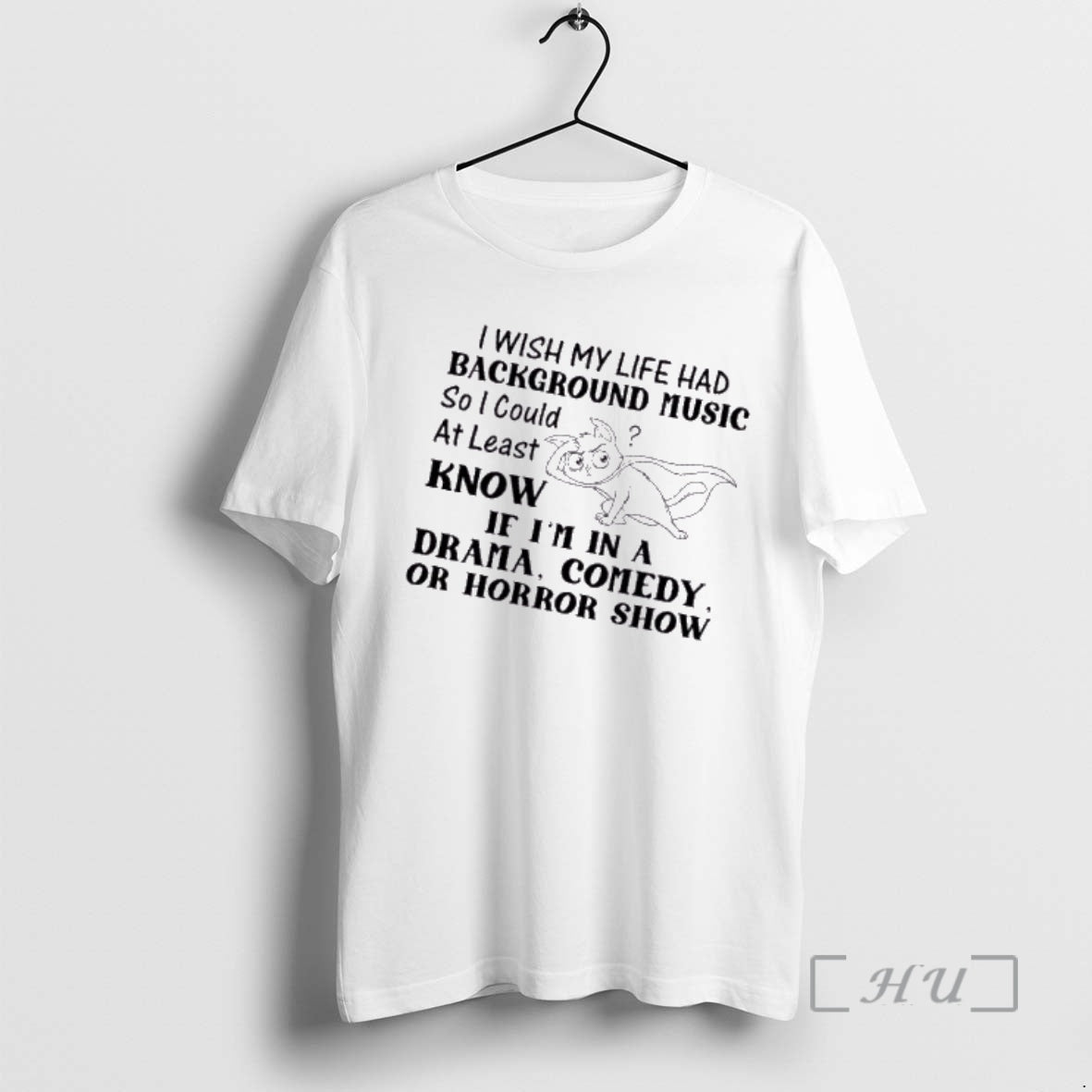 Officials Cat I Wish My Life Had Background Music So I Could At Least Know T-Shirts, Hoodie, Sweatshirt | InkRitualCo.com