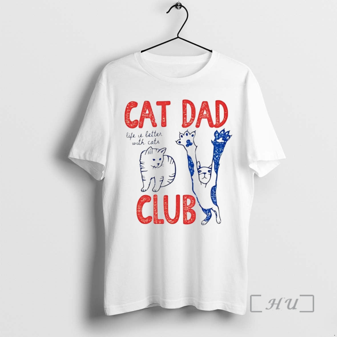 Officials Cat Dad Club Life Is Better With Cats T-Shirts, Hoodie, Sweatshirt | InkRitualCo.com
