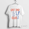 Officials Cat Dad Club Life It Letter With Cats T-Shirts, Hoodie, Sweatshirt | InkRitualCo.com