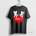 Officials Cats Abolish Ice Valentine Heart Kittens Anti Ice T-Shirts, Hoodie, Sweatshirt | InkRitualCo.com