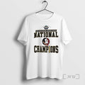 Officials Champion Florida State Seminoles 2025 Ncaa Womens Soccer National T-Shirts, Hoodie, Sweatshirt | InkRitualCo.com