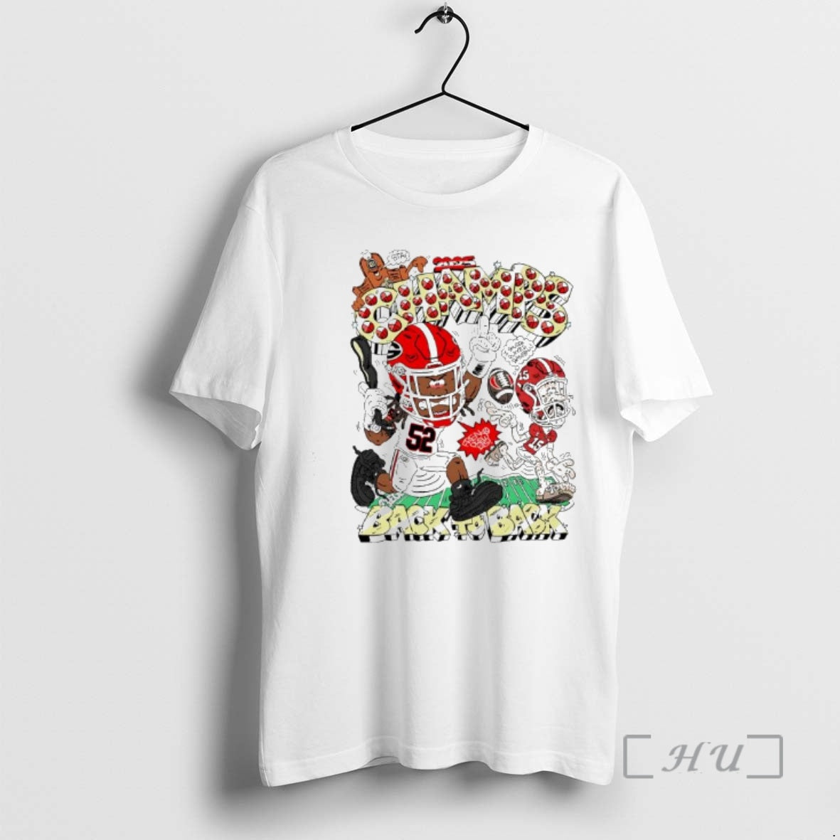 Officials Champs Georgia Bulldogs Football Teams Back To Back Graphic T-Shirts, Hoodie, Sweatshirt | InkRitualCo.com
