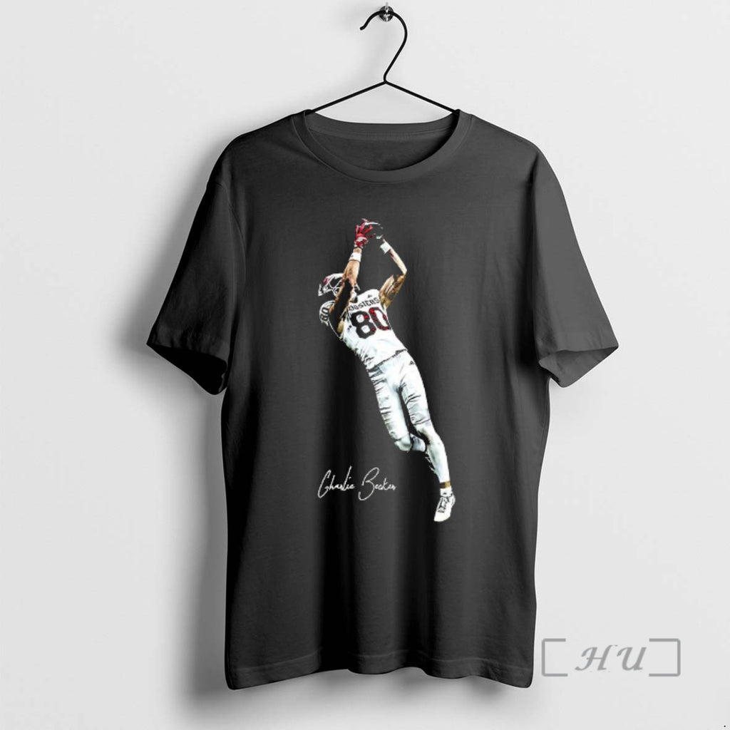 Officials Charlie Becker Hoosiers Indiana Football The Catch Signature T-Shirts, Hoodie, Sweatshirt | InkRitualCo.com