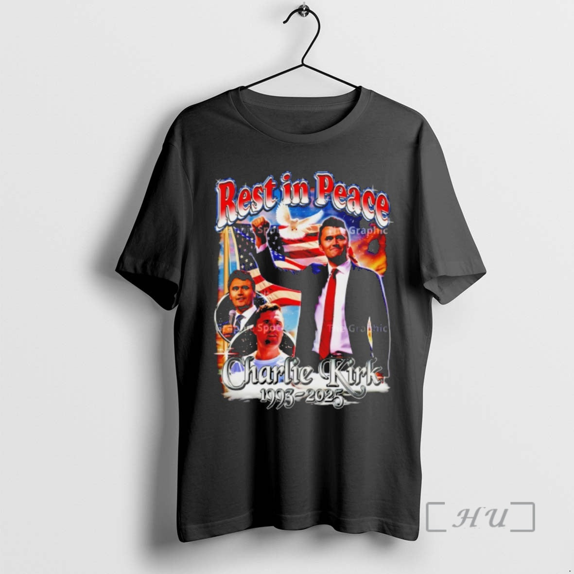 Officials Charlie Kirk Rest In Peace Rip Memorial Usa Flag T-Shirts, Hoodie, Sweatshirt | InkRitualCo.com