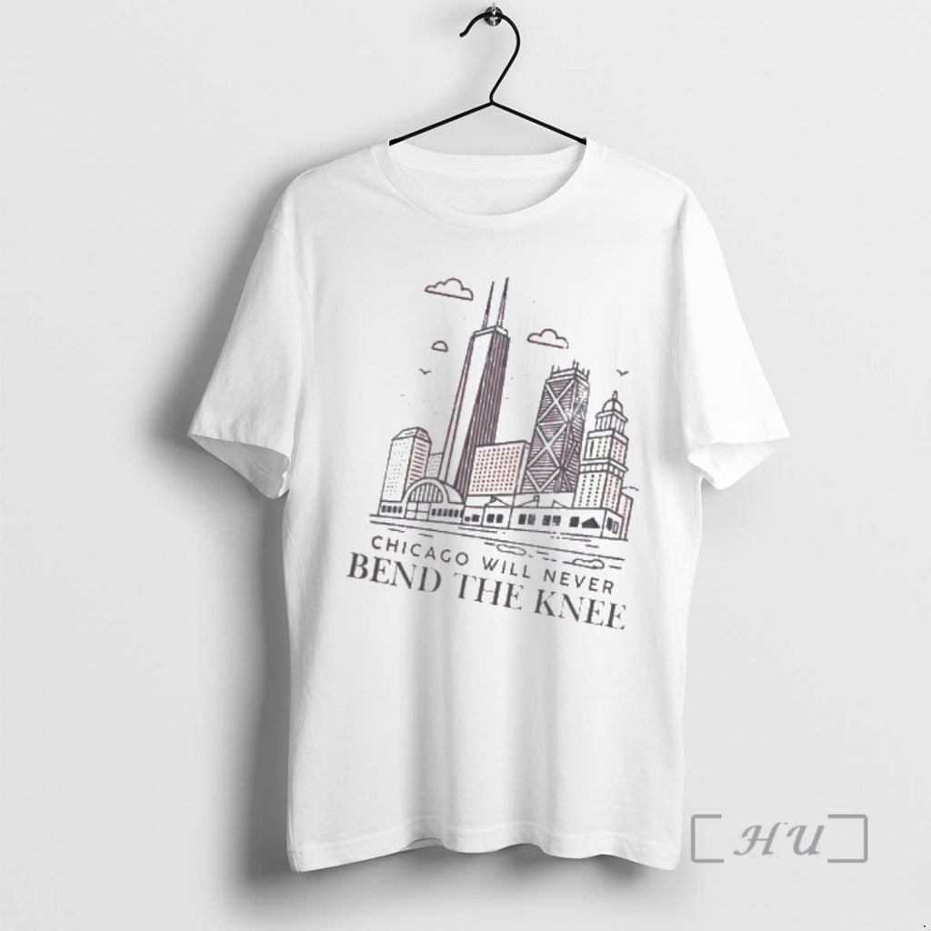 Officials Chicago City Will Never Bend The Knee T-Shirts, Hoodie, Sweatshirt | InkRitualCo.com