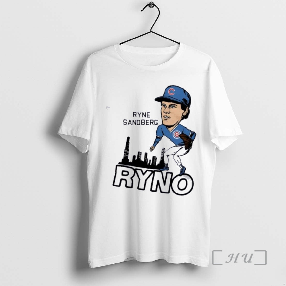 Officials Chicago Cubs Basketball Ryne Sandberg Ryno Skyline Signature T-Shirts, Hoodie, Sweatshirt | InkRitualCo.com