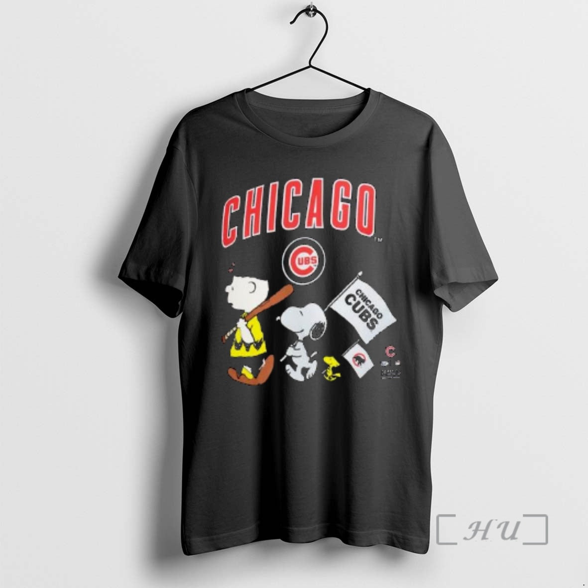 Officials Chicago Cubs Peanuts Flag Circle Black T-Shirts, Hoodie, Sweatshirt | InkRitualCo.com