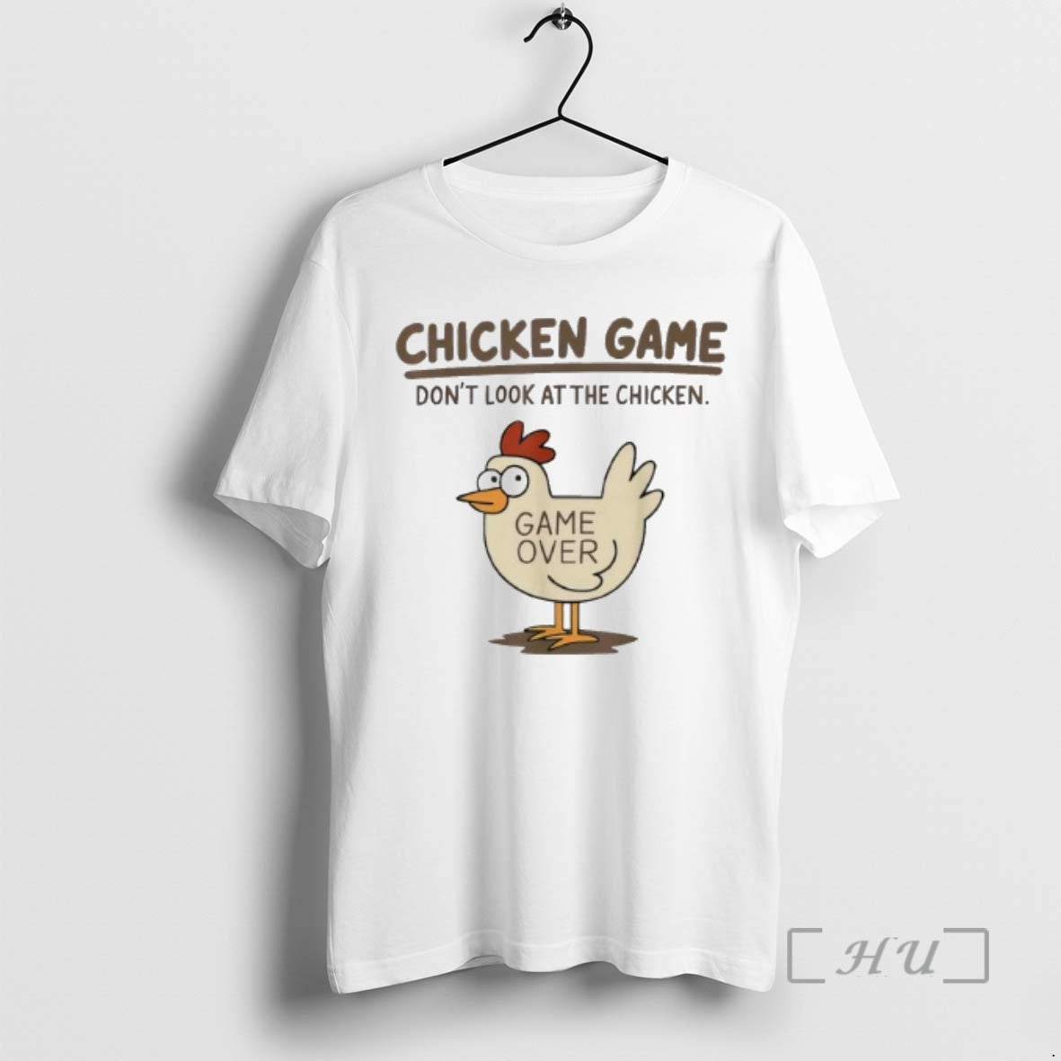 Officials Chicken Game Dont Look At The Chicken Meme T-Shirts, Hoodie, Sweatshirt | InkRitualCo.com