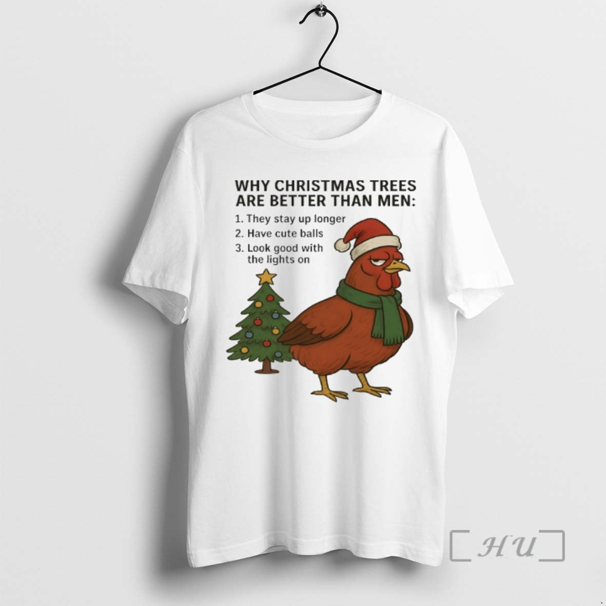 Officials Chicken Santa Why Christmas Tree Are Better Than Men T-Shirts, Hoodie, Sweatshirt | InkRitualCo.com