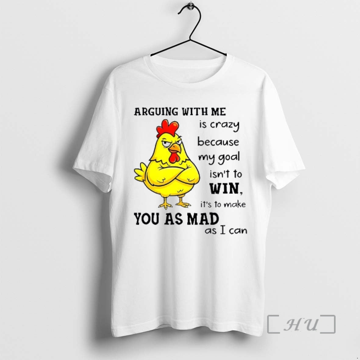 Officials Chicken Arguing With Me Is Crazy Because My Goal Isnt To Win Its To T-Shirts, Hoodie, Sweatshirt | InkRitualCo.com