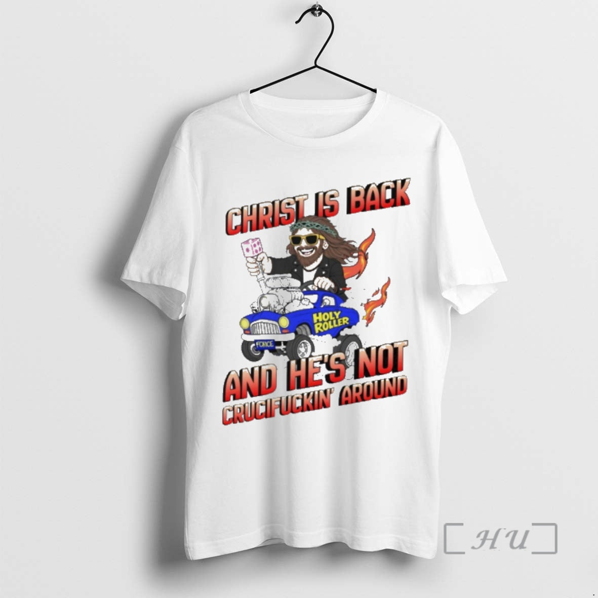 Officials Christ Is Back And Hes Not Crucifuckin Around T-Shirts, Hoodie, Sweatshirt | InkRitualCo.com