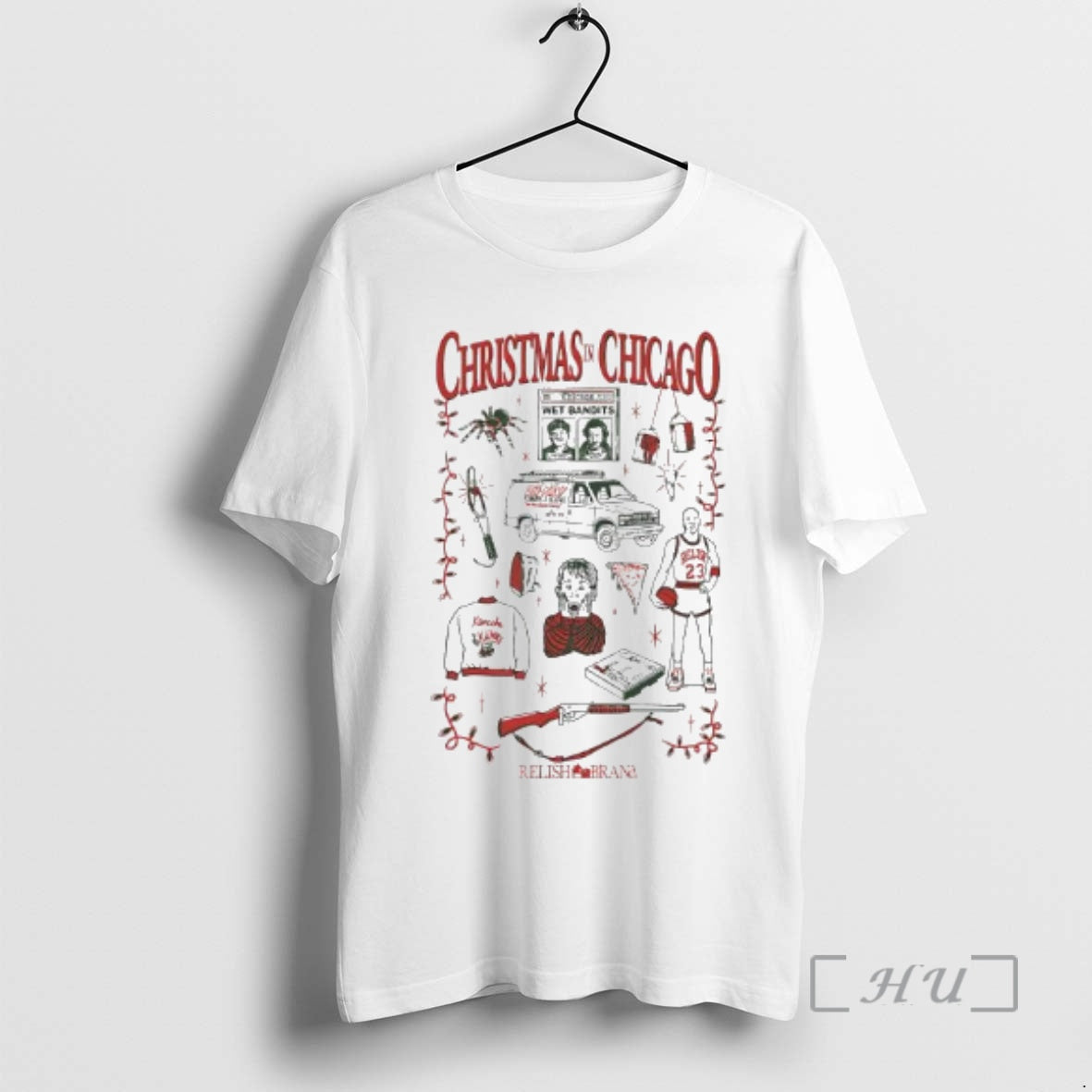 Officials Christmas In Chicago Mccallisters Ivory Garment Dyed T-Shirts, Hoodie, Sweatshirt | InkRitualCo.com