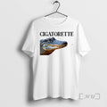 Officials Cigatorette Alligator With A Cigarette Graphic T-Shirts, Hoodie, Sweatshirt | InkRitualCo.com