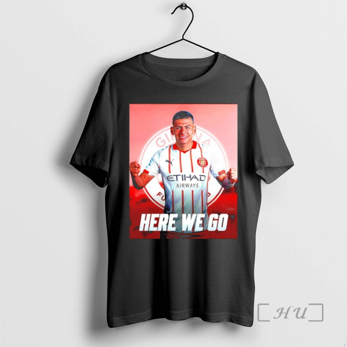 Officials Claudio Echeverri To Girona Here We Go T-Shirts, Hoodie, Sweatshirt | InkRitualCo.com