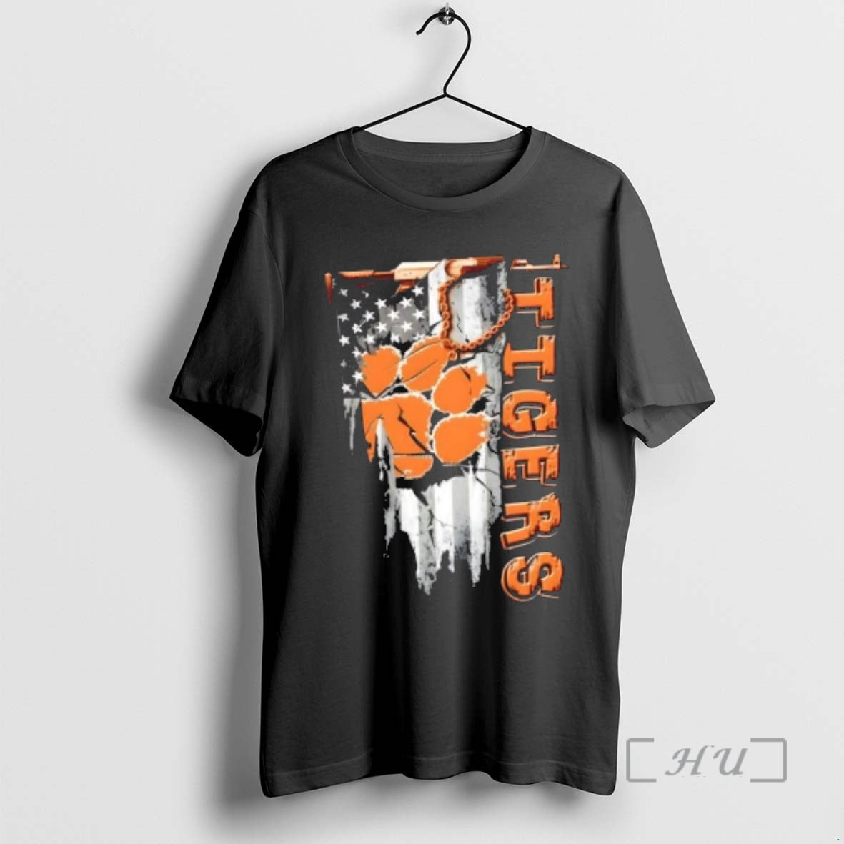 Officials Clemson Tigers Football Battle Shattered Usa Flag Rip Design T-Shirts, Hoodie, Sweatshirt | InkRitualCo.com