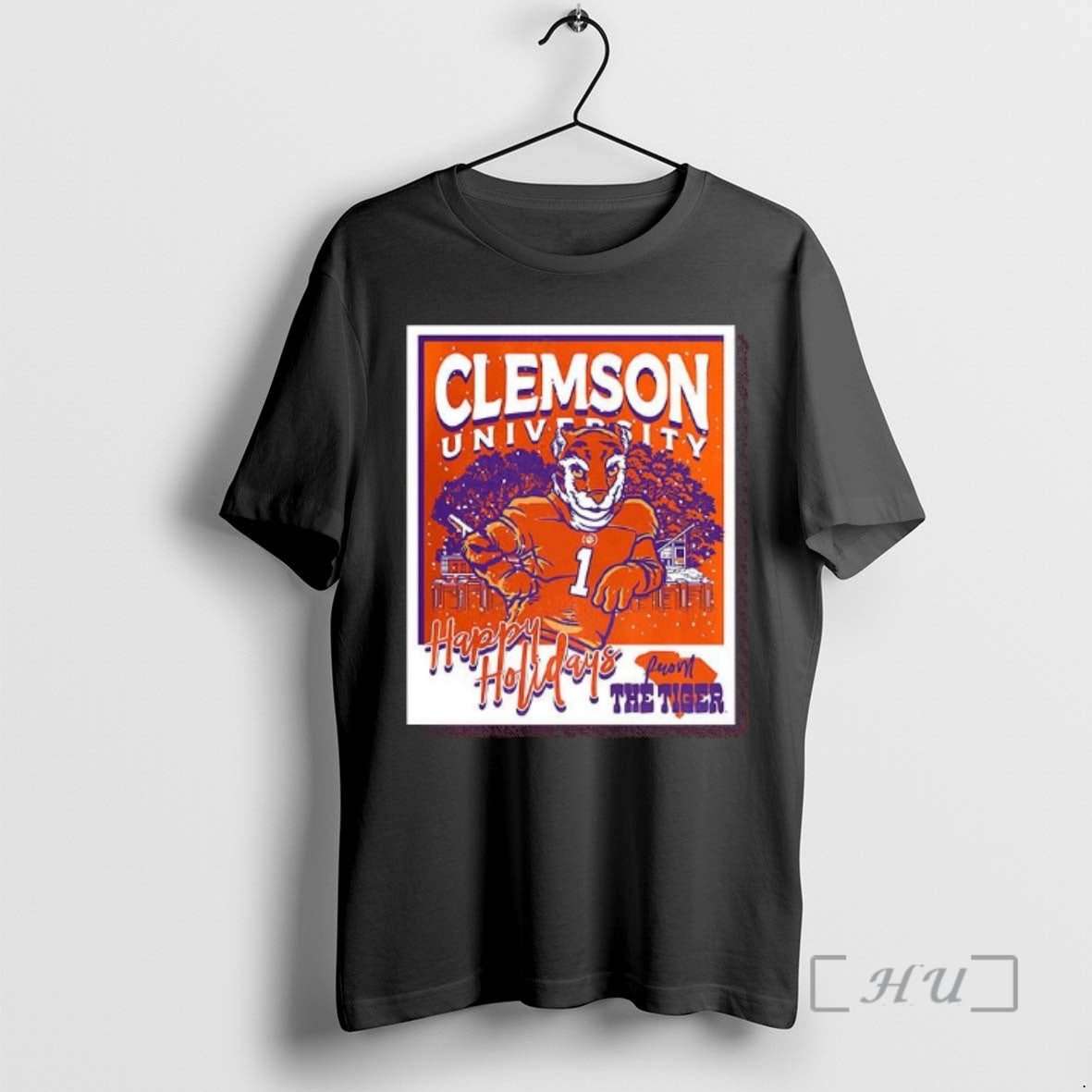 Officials Clemson Tigers University Happy Holidays T-Shirts, Hoodie, Sweatshirt | InkRitualCo.com