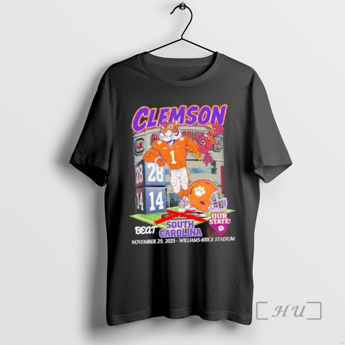 Officials Clemson Tigers Beat South Carolina Gamecocks Williams Brice Stadium T-Shirts, Hoodie, Sweatshirt | InkRitualCo.com